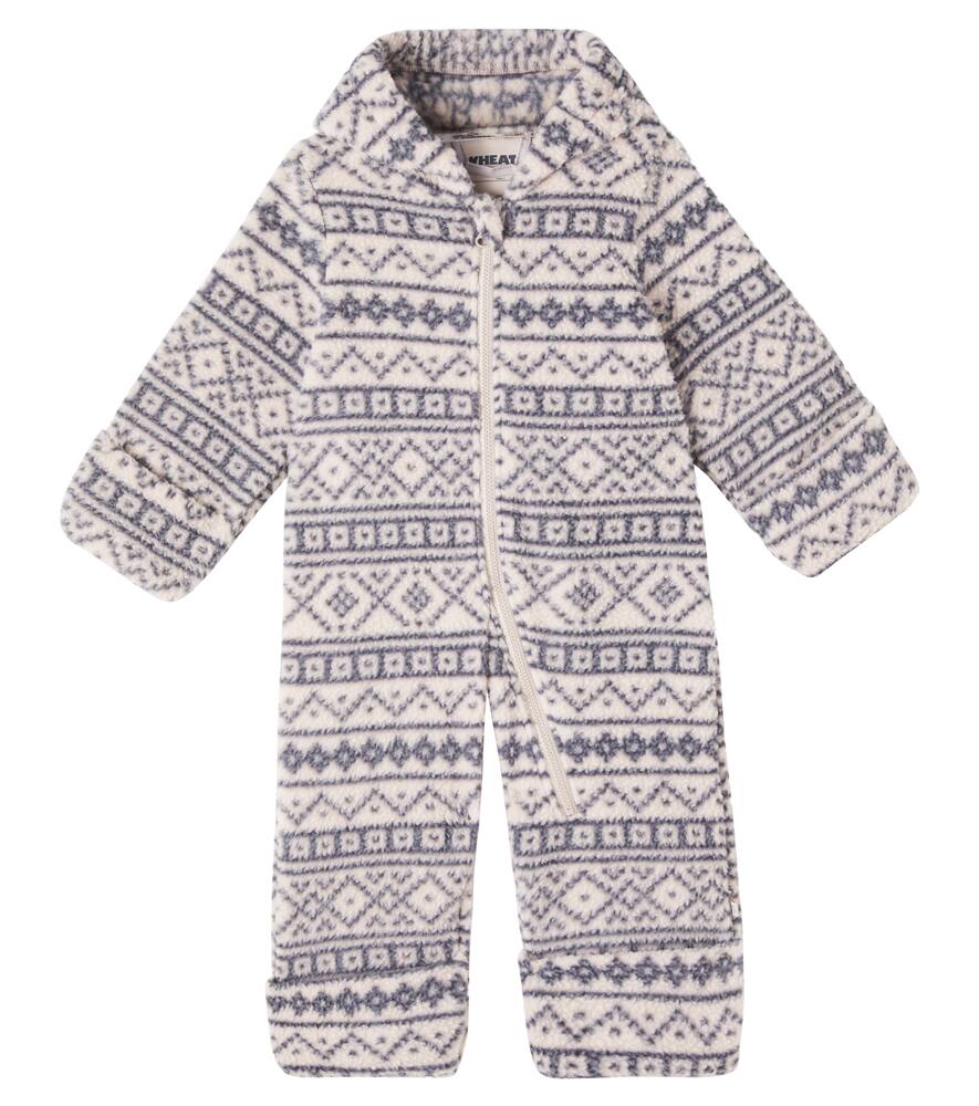 

Комбинезон Baby Allo из флиса жаккард Wheat, Warm Sand Jacquard