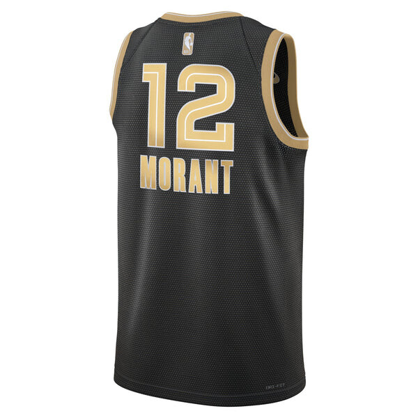 Футболка dri fit nba ja morant memphis grizzlies 2024 select series swingman джерси Nike, черный — фото 2