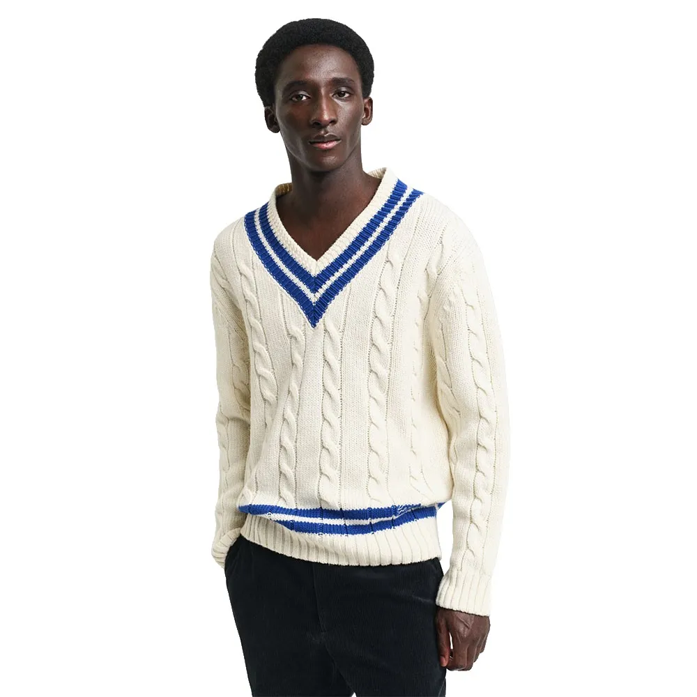 

Свитер Gant 8060099 v neck, бежевый