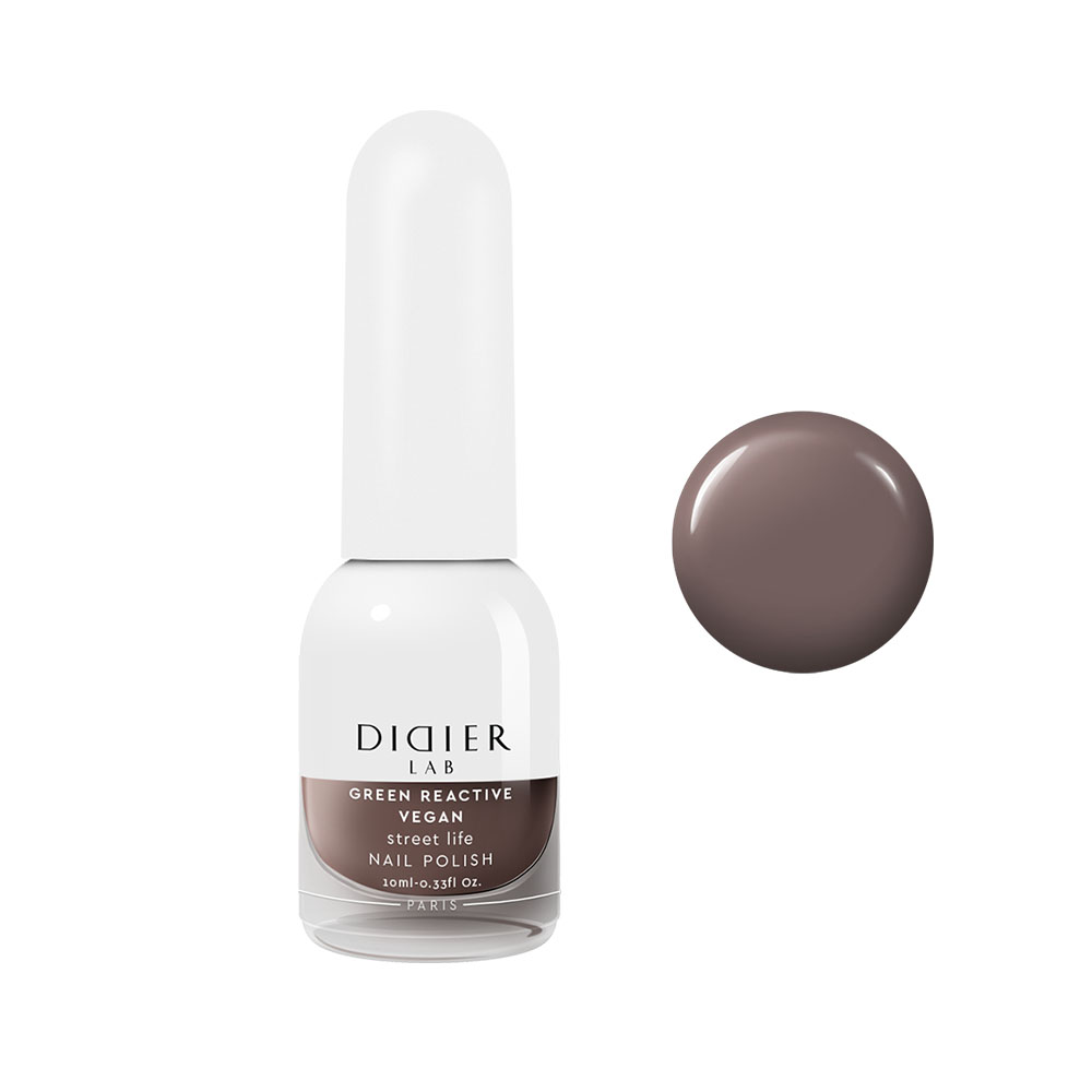

Веганский лак для ногтей vegan nail polish Didier Lab, цвет street life, 10 мл