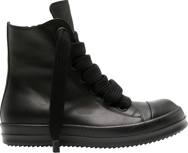 

Кроссовки Rick Owens Lido Jumbo Laced Sneaker 'Triple Black', черный