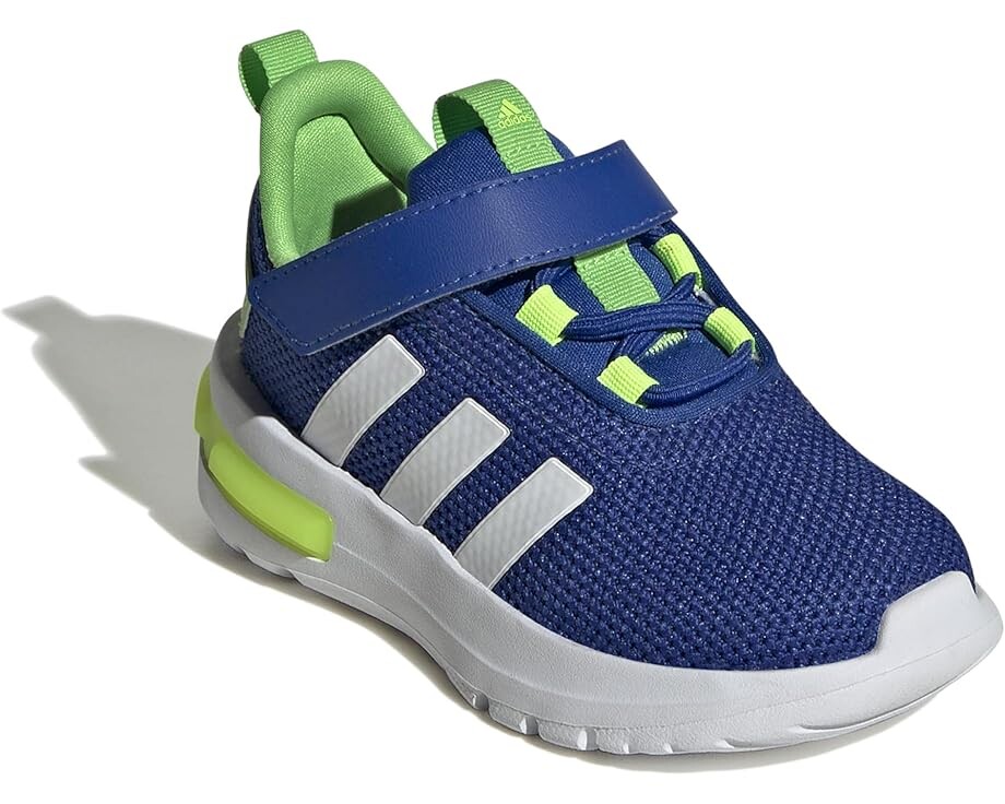 

Кроссовки adidas Kids Racer TR23, цвет Team Royal Blue/White/Lucid Lime