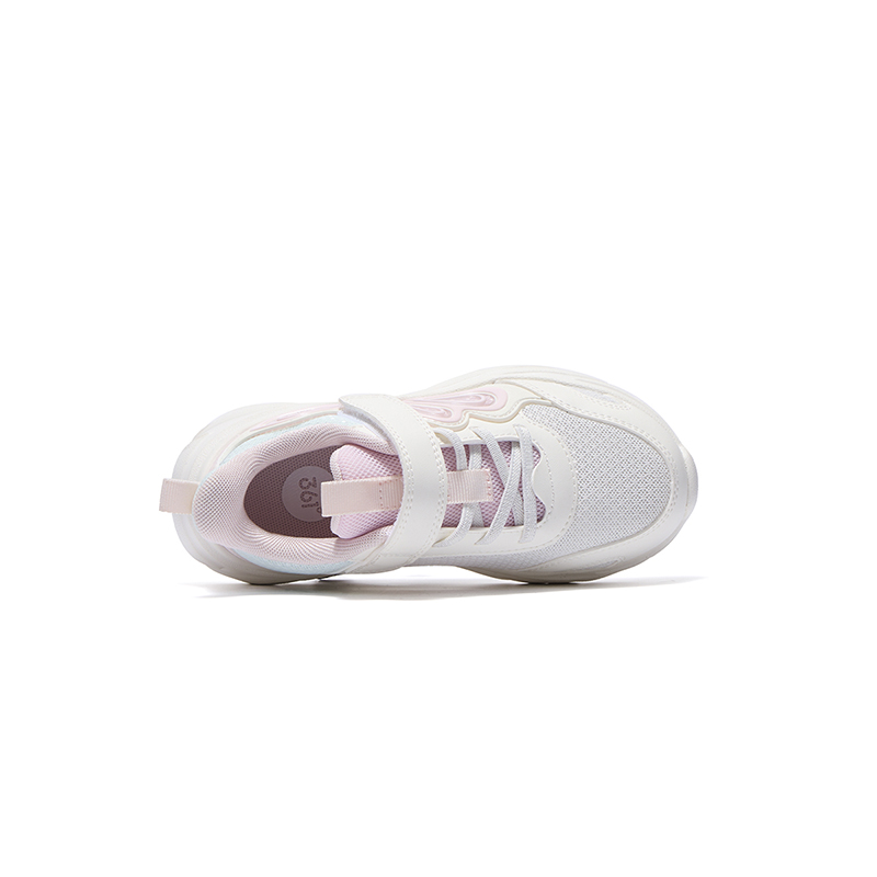 Детские повседневные туфли Pre school 361°KIDS, white/light pastel pink/light transparent green — фото 3