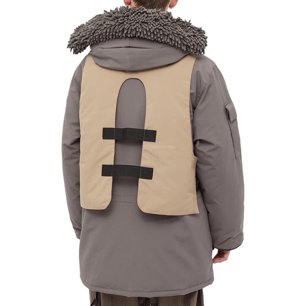 X Куртка NBA X Salehe Bembury Expedition Parka Canada Goose, коричневый — фото 3