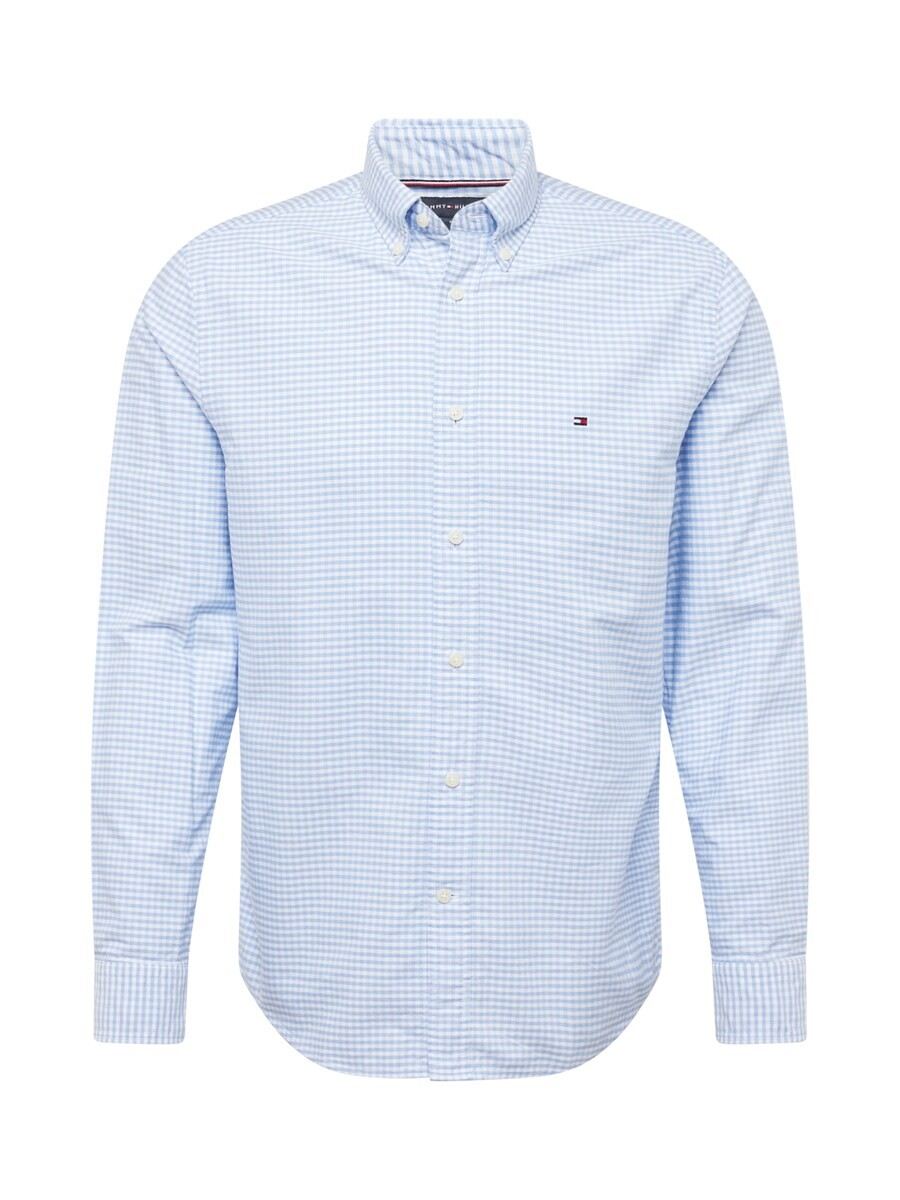 

Клетчатая рубашка TOMMY HILFIGER Regular fit Button Up Shirt Heritage, светло-синий
