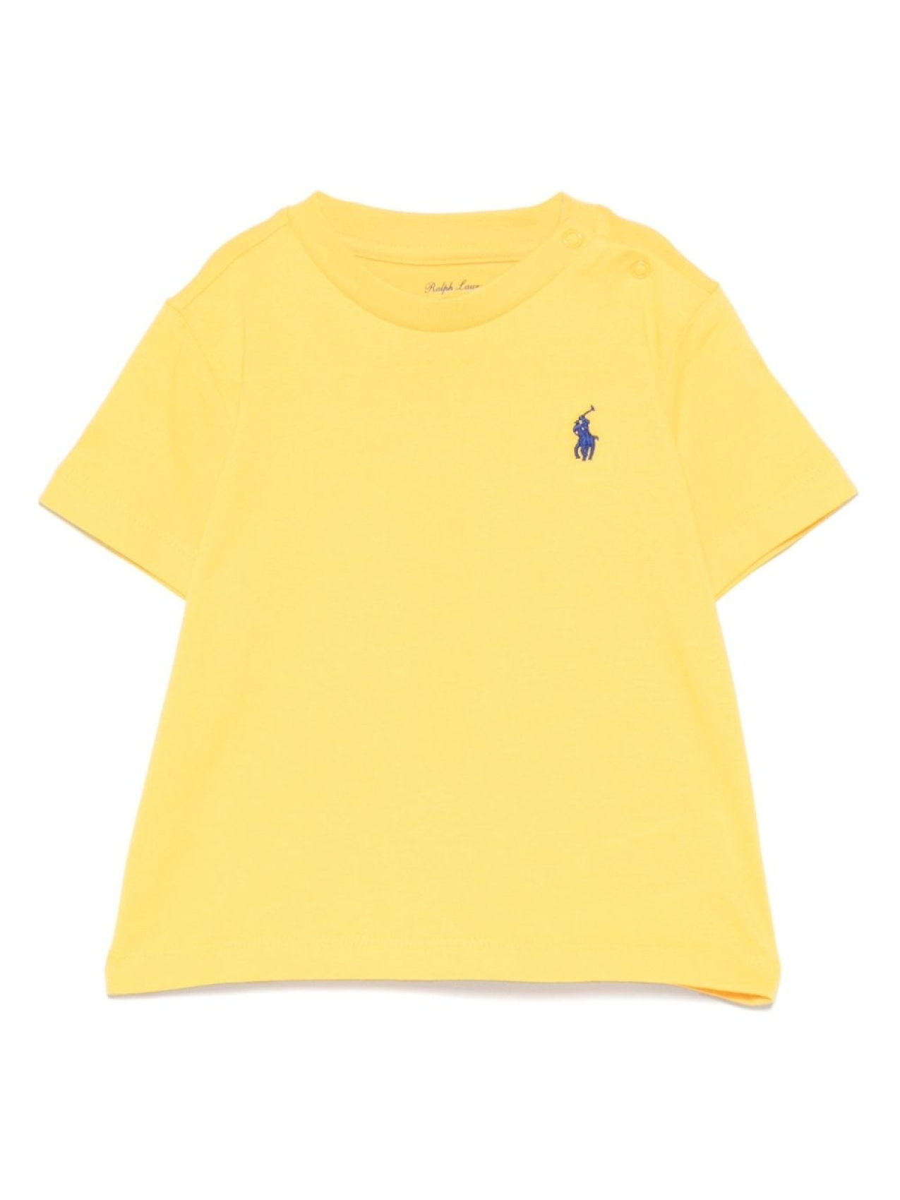 

POLO RALPH LAUREN KIDS футболка с логотипом Polo Pony, желтый