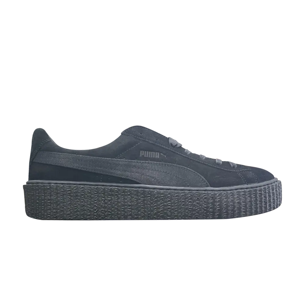 Кроссовки Fenty x Suede Creepers Satin Puma, черный