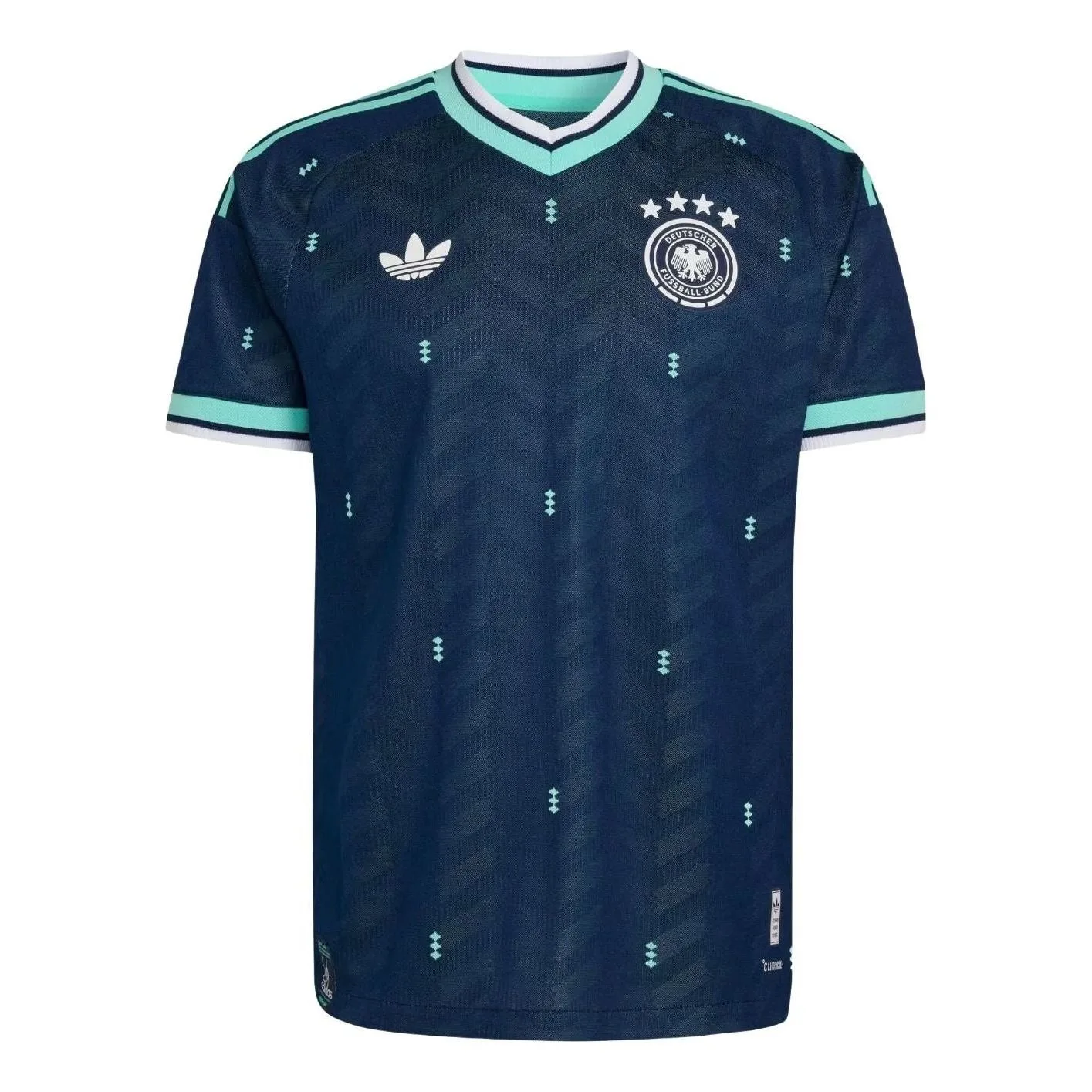 Оригинальная выездная футболка Adidas Germany 26, цвет «Collegiate Navy»