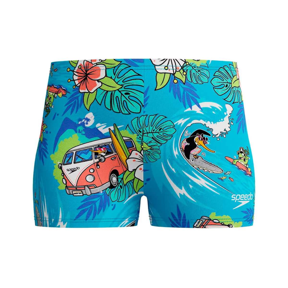 

Детский плавательный костюм Infant Boys Infant Digital Allover Speedo, зеленый