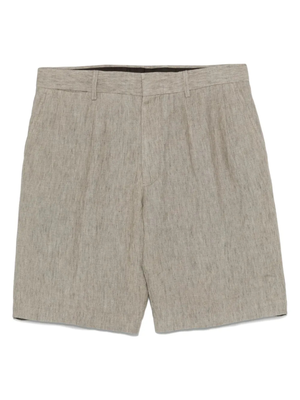 

Льняные шорты Zegna, коричневый