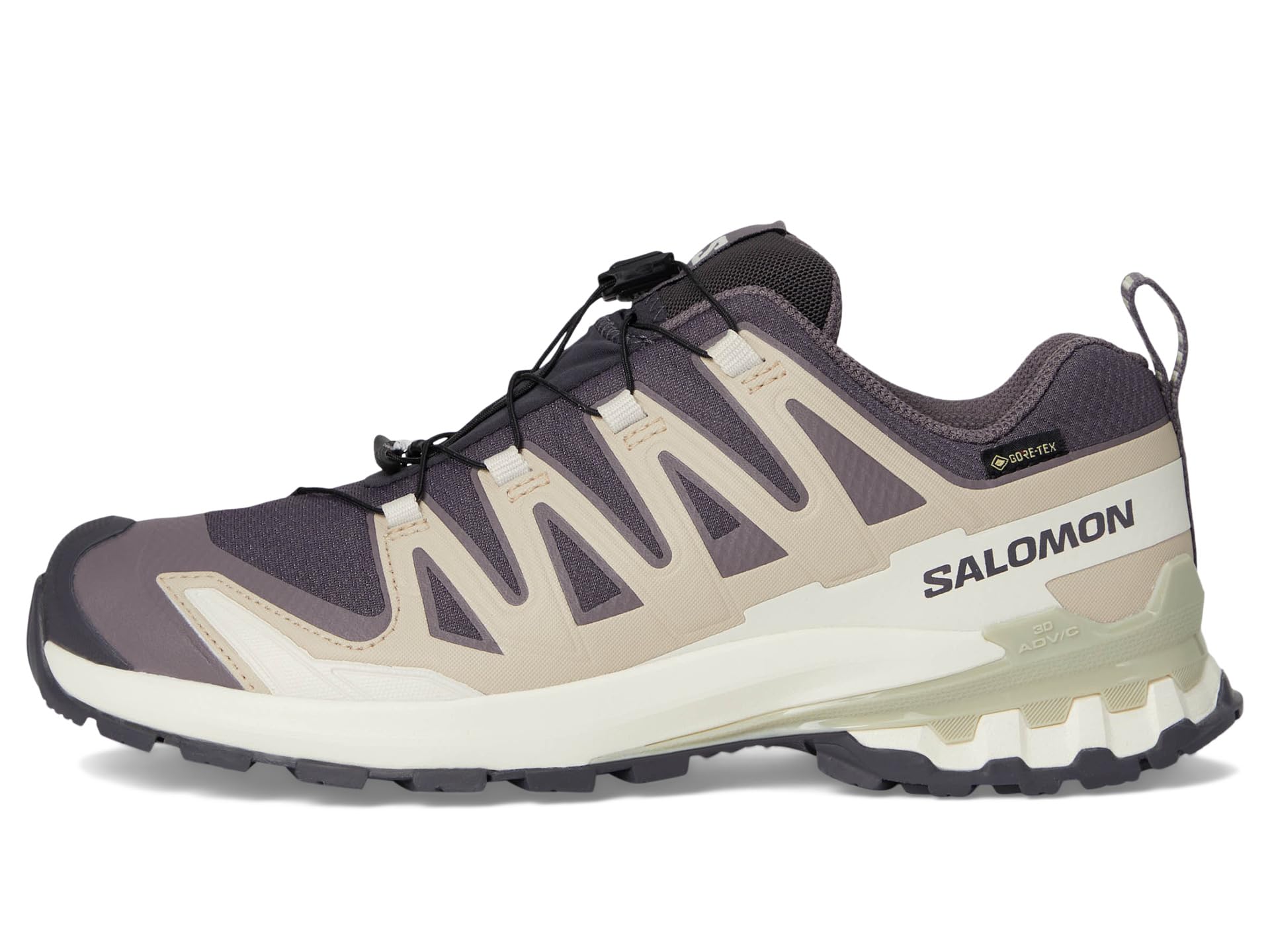 Кроссовки Salomon XA Pro 3D V9 GORE-TEX, цвет Nine Iron/Oxford Tan/Alfalfa — фото 4