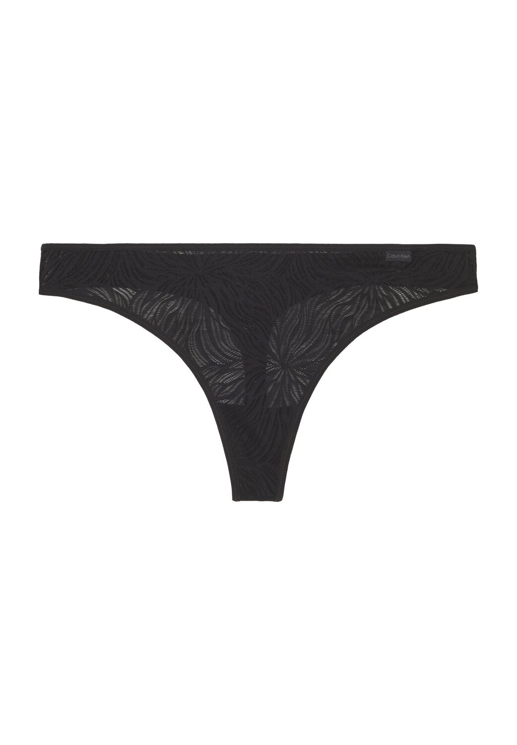 

Трусики Sheer Marquisette, полупрозрачные, женские Calvin Klein, черный