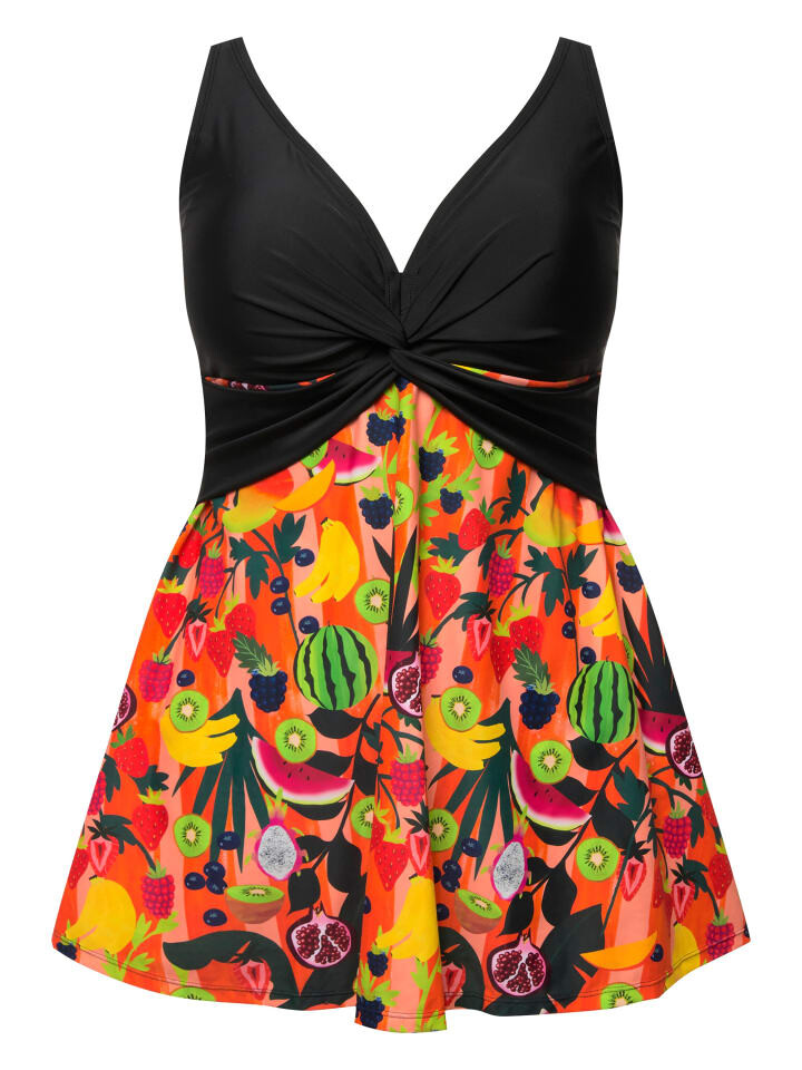 

Купальник Ulla Popken, цвет dunkelorange, Коричневый, Купальник Ulla Popken, цвет dunkelorange