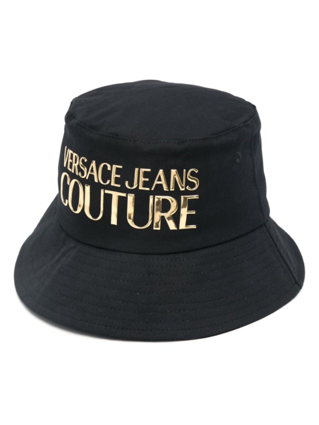 

Панама с логотипом Versace Jeans Couture, черный