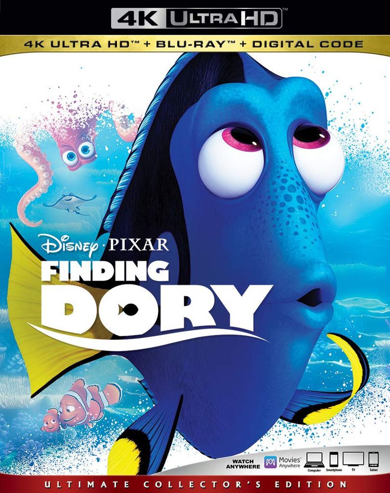 

Диск Blu-ray Finding Dory [4k Ultra Hd]