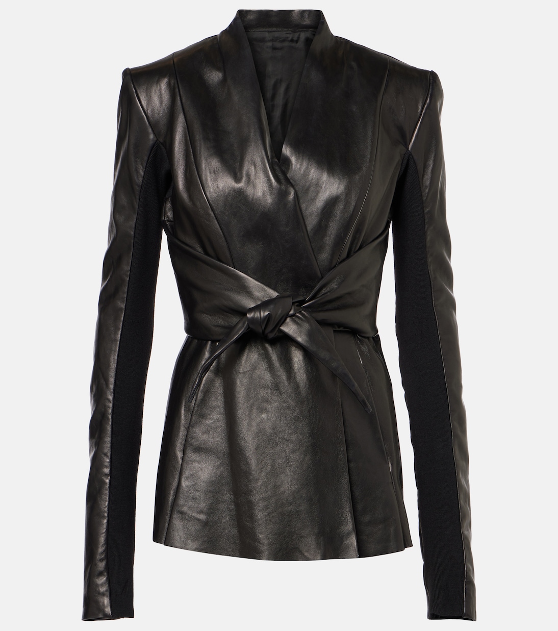

Кожаная куртка Rick Owens, черный