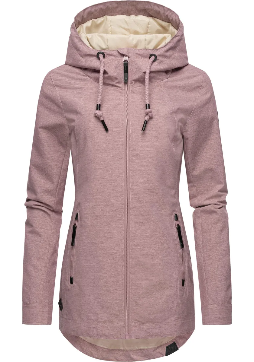 

Верхняя куртка Ragwear "Зузка" с капюшоном, стильная переходная куртка с большим капюшоном, лиловый, Розовый, Верхняя куртка Ragwear "Зузка" с капюшоном, стильная переходная куртка с большим капюшоном, лиловый