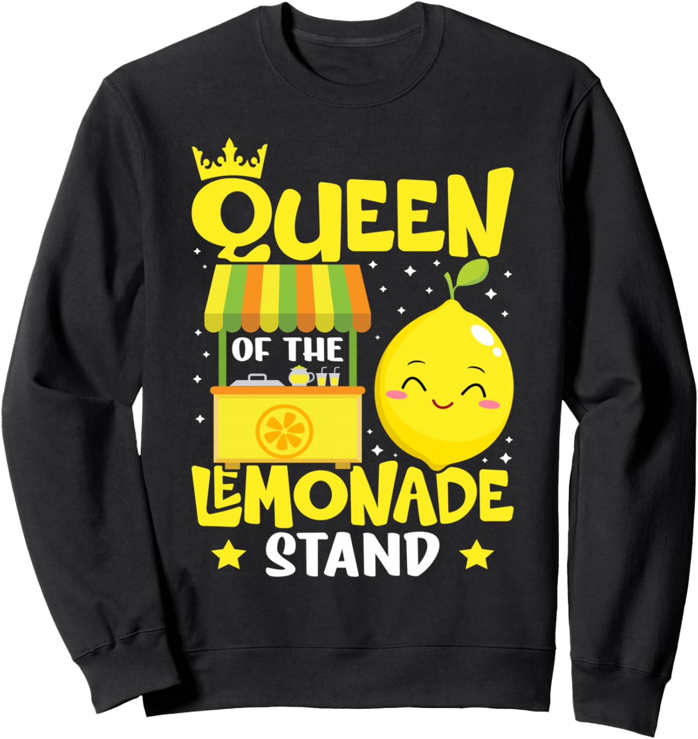 

Киоск с лимонадом: Киоск с лимонадом «Королева». Толстовка Lemonade Stand Boss Design Ideas For Kids, черный