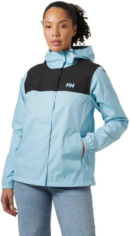 

Helly-Hansen W Vancouver куртка дождевик - водонепроницаемая, дышащая женская куртка, легкая уличная куртка от дождя Helly Hansen, Blue