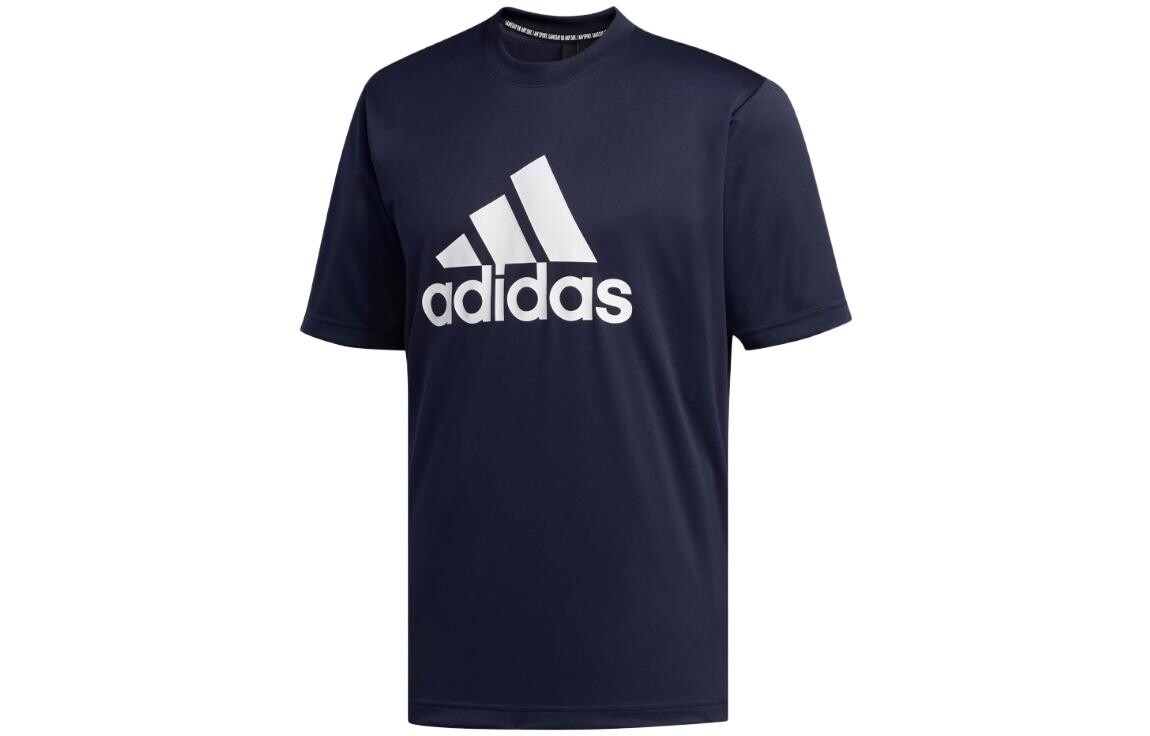 

Футболка мужская синяя Adidas, синий