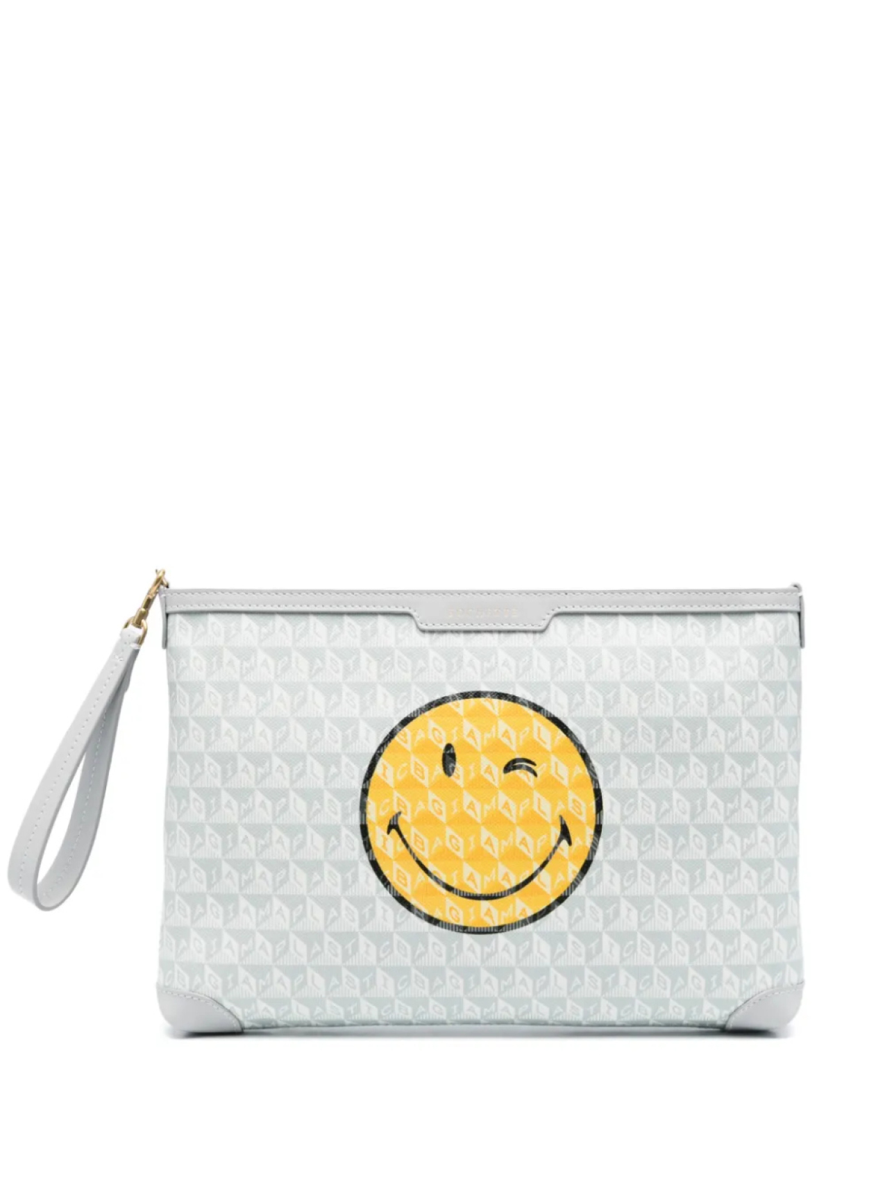 

Anya Hindmarch клатч I Am A Plastic Bag Wink, нейтральный