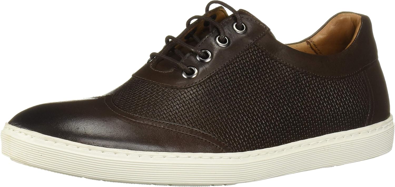 

Мужские кожаные кроссовки Driver Club USA Brooklyn Mini Basket с крыльями, коричневый