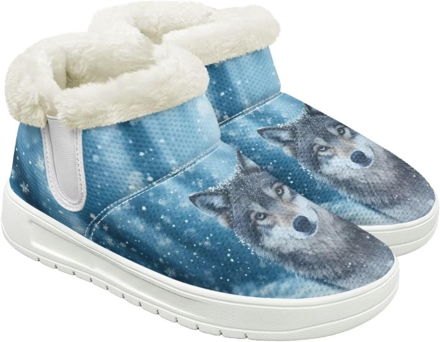 

Зимние сапоги для женщин и мужчин, теплые ботинки с утеплением, флисовая подкладка, удобная резиновая подошва, модный подарок Cugasmaru, Wolf Snow