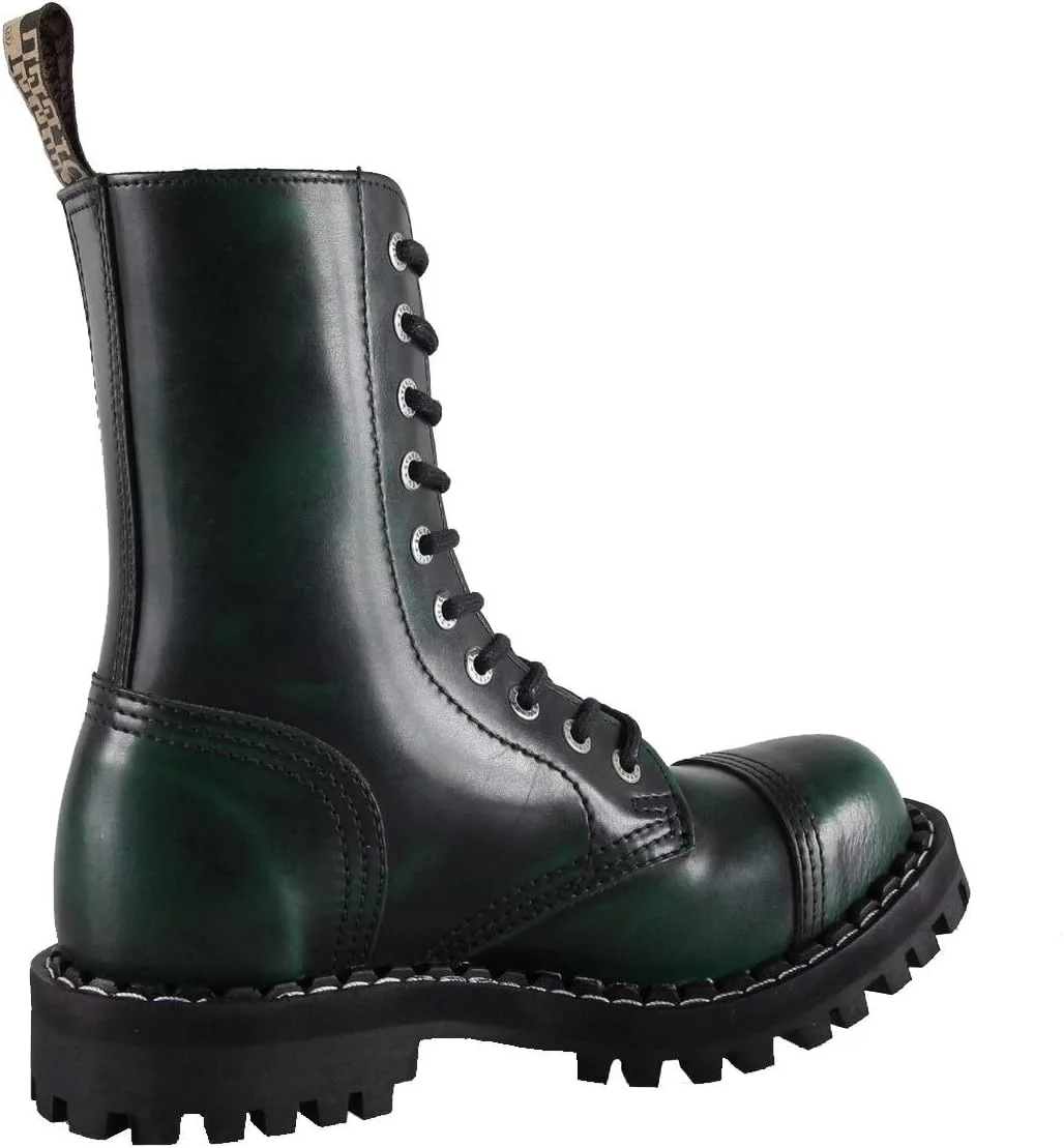 Ботинки Steels с 10 вариантами защиты, зеленые, производства Италии Steel Shoes & Boots — фото 2