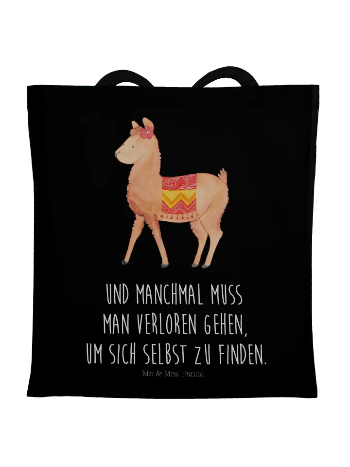

Сумка для переноски Mr & Mrs Panda Alpaka Stolz, черный