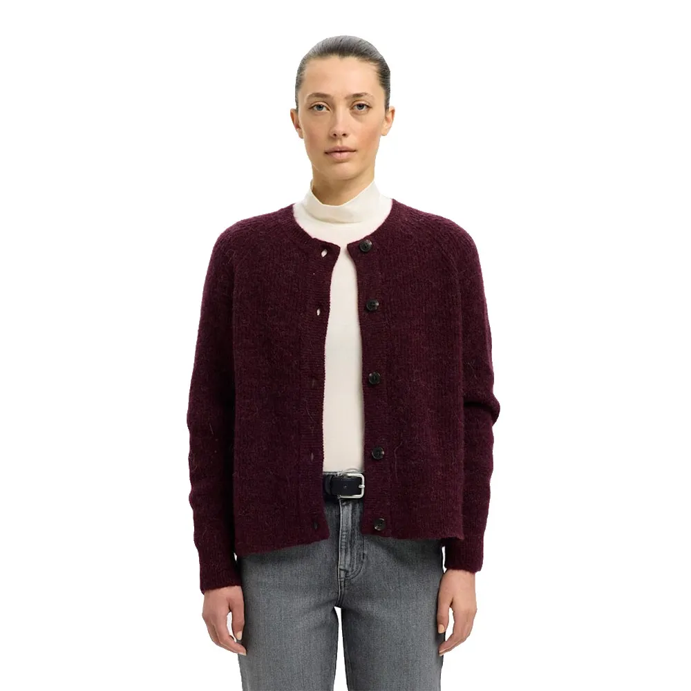 

Кардиган Selected Lulu Short, красный