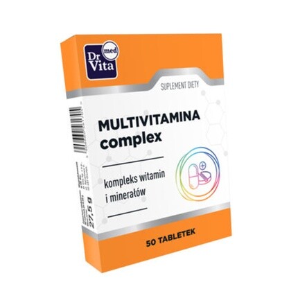 

Мультивитаминный комплекс Dr Vita, пищевая добавка, 50 таблеток New1