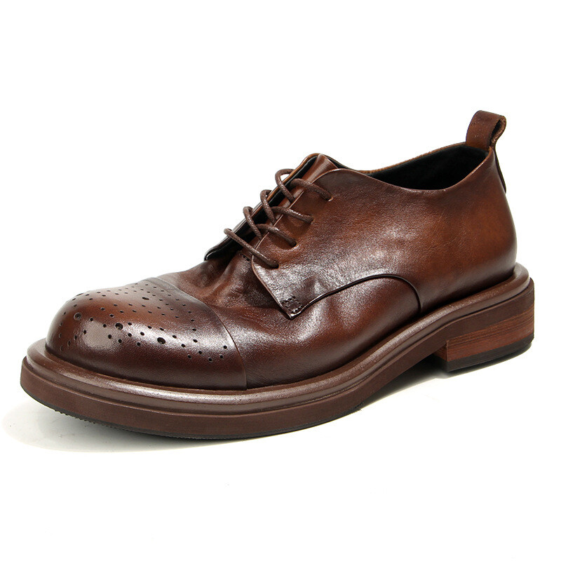 Туфли DIENGRLEY Dress Shoes Men Low-Top — фото 2