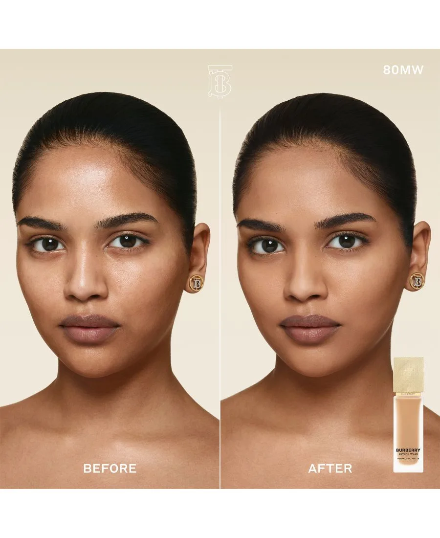 Тональный крем Beyond Wear Perfecting Matte Foundation, 1 унция Burberry, 70 Medium Warm — фото 3