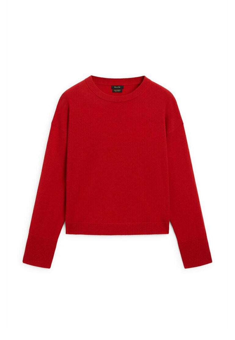 

Джемпер ROUND-NECK Massimo Dutti, красный