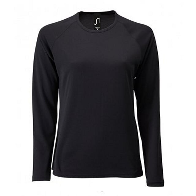 

Футболка с длинными рукавами Performance Femme Sols, черный