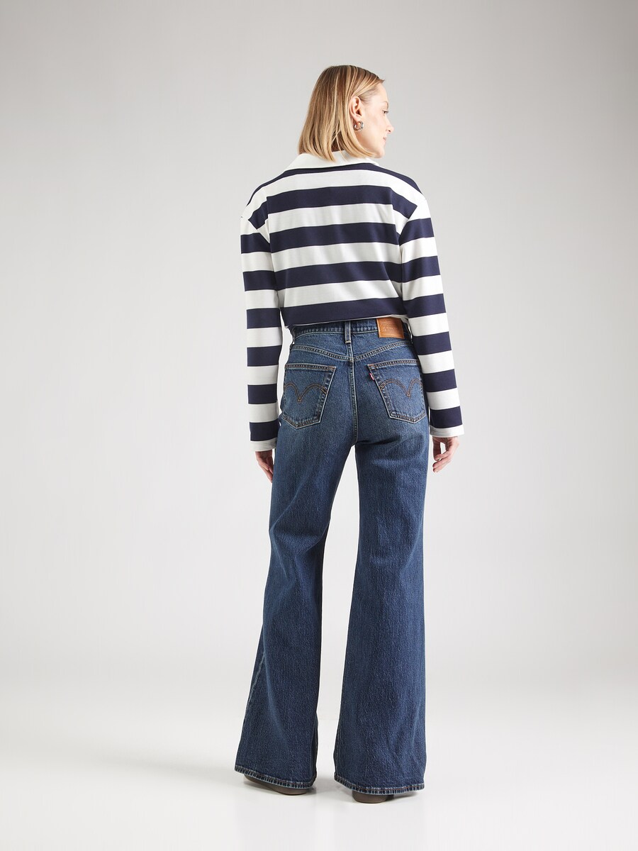 Джинсы с широкими штанинами LEVI'S  Ribcage Bells, темно-синий — фото 4