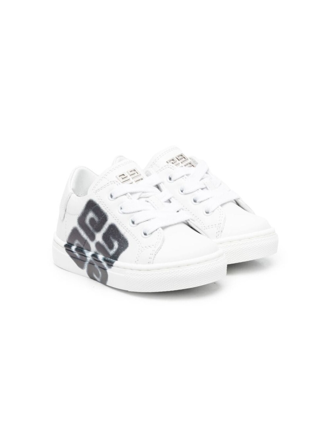

Givenchy Kids кеды с логотипом 4G, белый