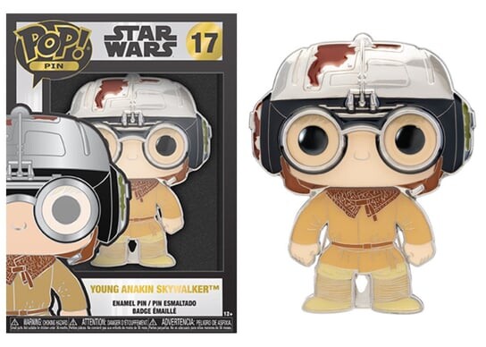 

Funko POP! Значок, значок «Звездные войны», молодой Энакин Скайуокер, 17 лет