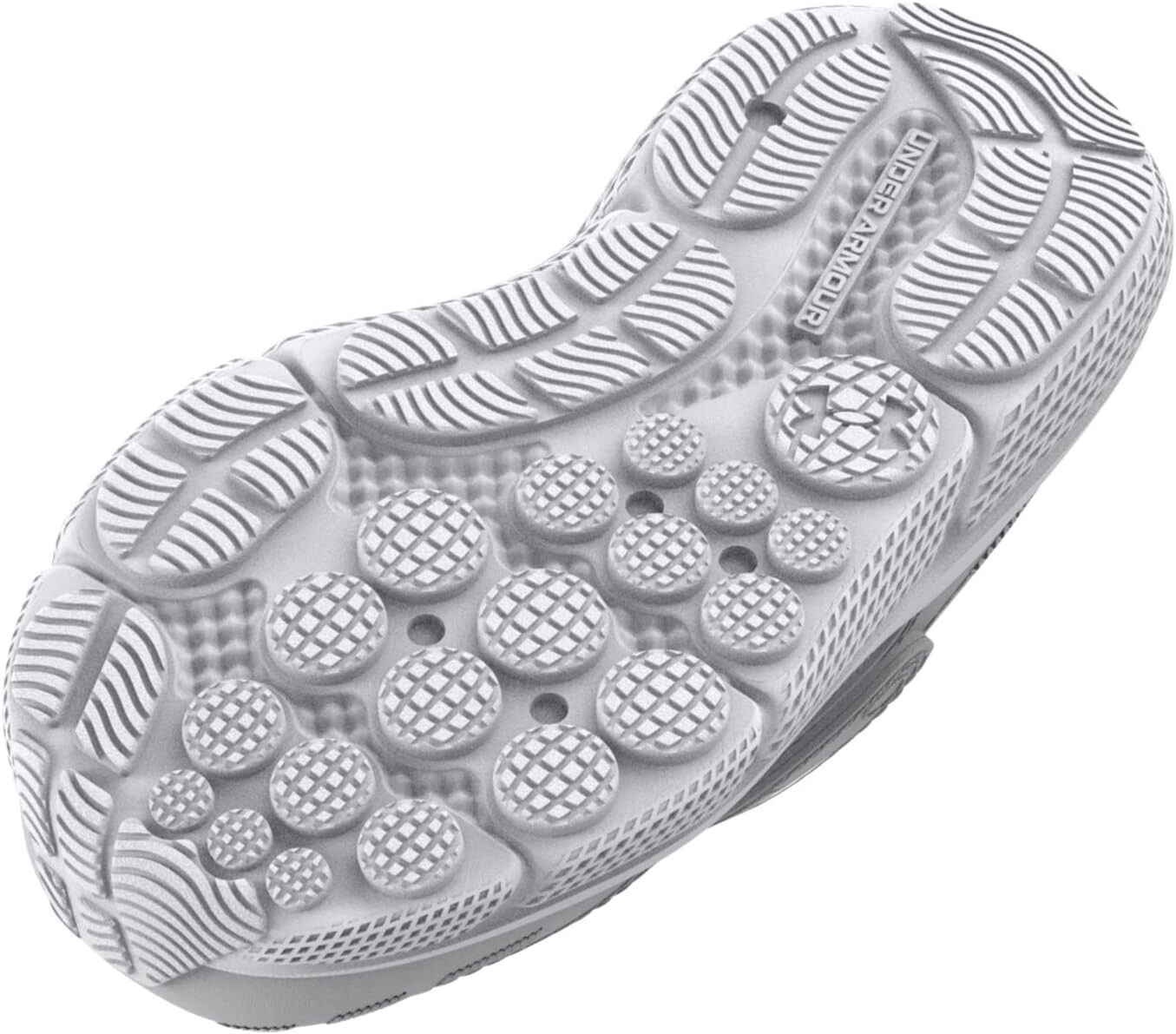 Кроссовки Under Armour Assert 10 Alternate Closure Sneaker, цвет Halo Gray/Pink Sugar/Iridescent — фото 3