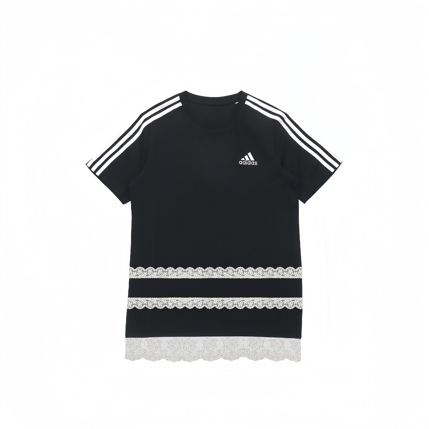 

Футболка унисекс черная Adidas, черный