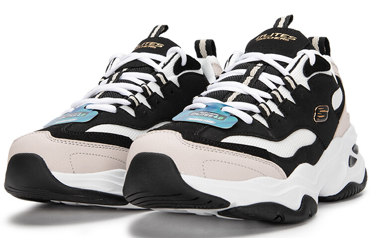 D"Lites 4.0 Кроссовки Lifestyle для мужчин с низким верхом, черные/золотые Skechers — фото 3