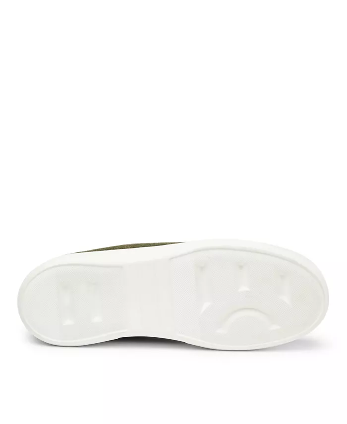 Dearfoams женские спортивные кроссовки Slip-On с эластичными шнурками и пеноматериалом Dearfoams, зеленый — фото 4