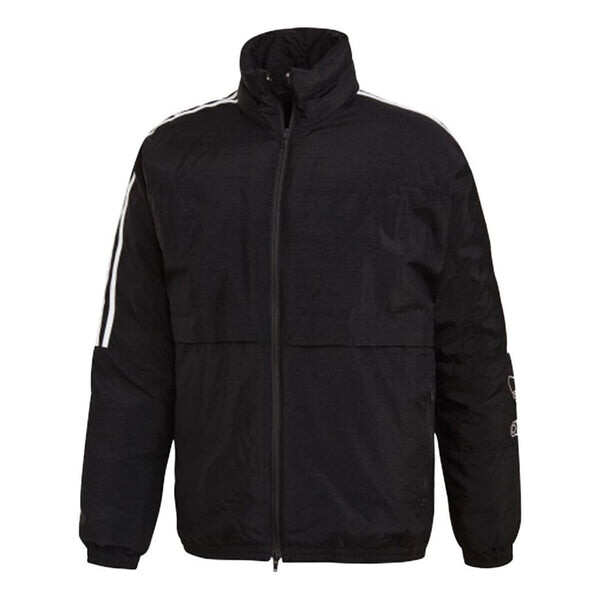 

Пуховик adidas originals Outline Tref Lg Stay Warm Sports Stand Collar Down Jacket Black, черный