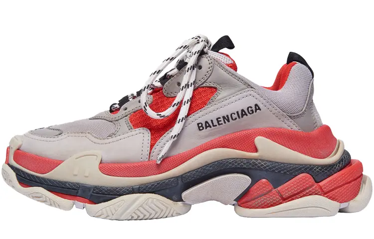 Кроссовки Balenciaga Triple S Red Grey Women's