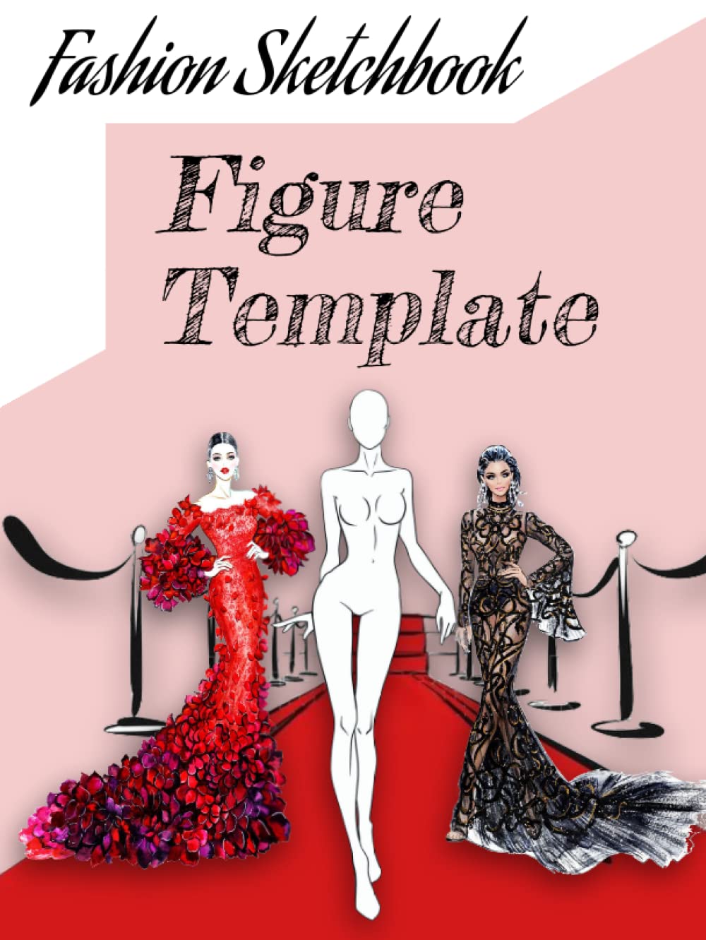 

Fashion Sketchbook Figure Template: 415 Pages of 7 Different Female Fashion Figure Templates to Draw on (Independently published)