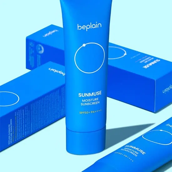 Солнцезащитный крем beplain Sunmuse Moisture Sunscreen SPF 50+ PA++++, 50 мл ‎Generic — фото 4