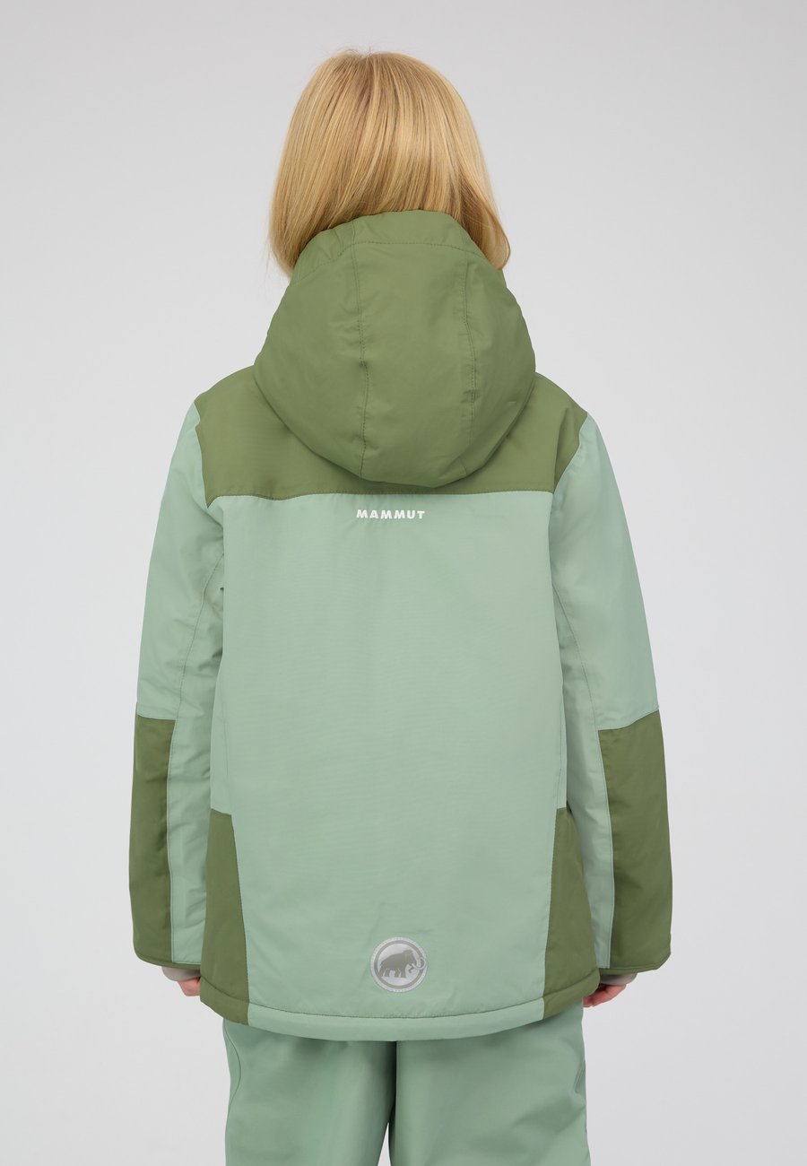 Зимняя куртка Mammut TREELINE HS THERMO HOODED, Willow Marsh/Green — фото 4