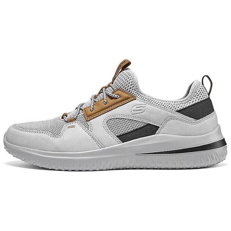 

Кроссовки Skechers Delson 3.0 Lifestyle Shoes Men Low-top Gray, серый