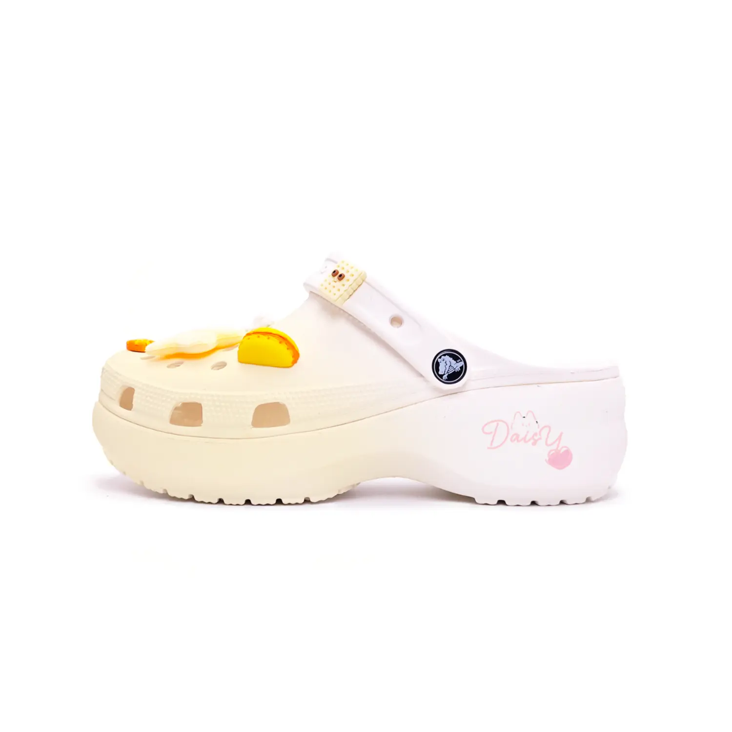 Crocs Классические платформенные клоги Butter Kitten Clogs Женские Лимон, цвет Lemon — фото 2