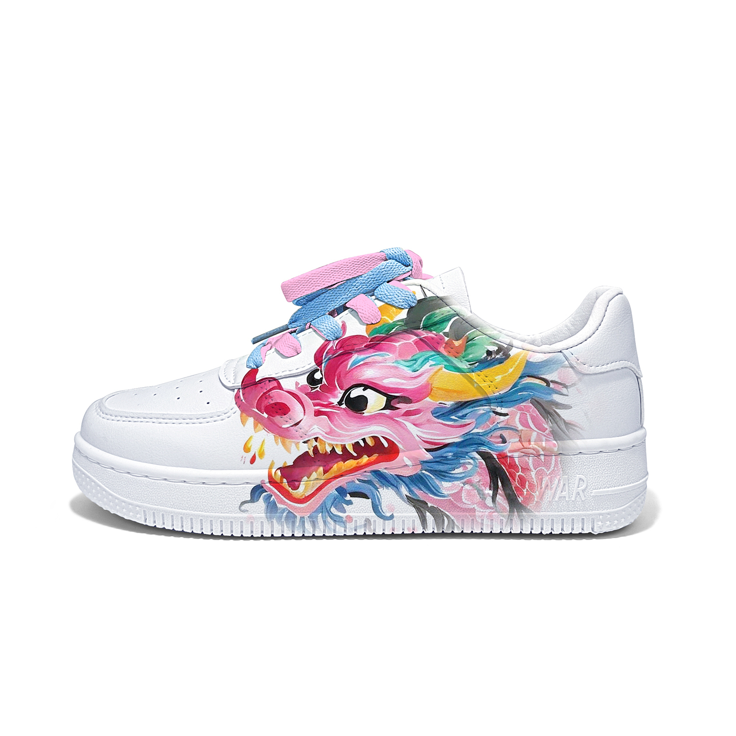 

WARRIOR Легкие и дышащие лоу-топ скейтборд кроссовки унисекс белые, цвет White